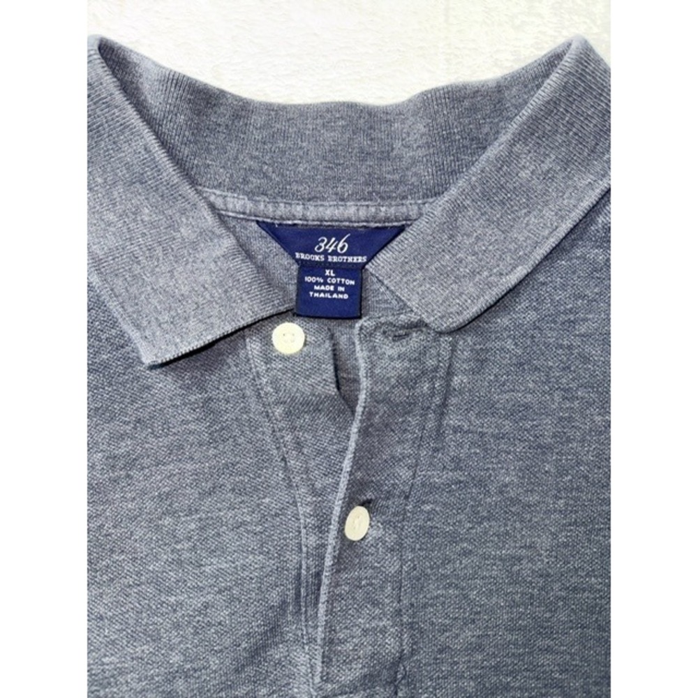 Brooks Brothers 346 Men's XL Navy Blue Polo Shirt Classic Fit‎ Short Sleeve